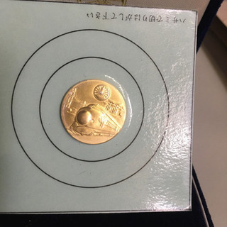 純金メダル☆山陽新幹線博多開業記念1975☆1000 重さ13.13g