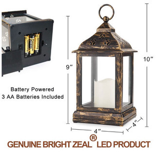 LEDキャンドル（自動点灯・消灯）2個セットの画像