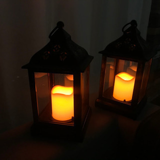 LEDキャンドル（自動点灯・消灯）2個セットの画像