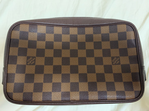 LOUIS VUITTON トゥルーストワレット ダミエ エベヌ