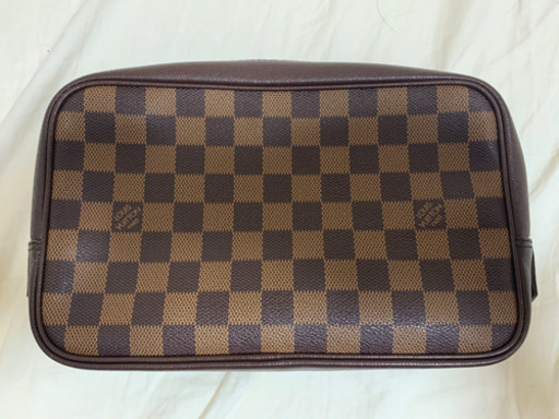 LOUIS VUITTON トゥルーストワレット ダミエ エベヌ