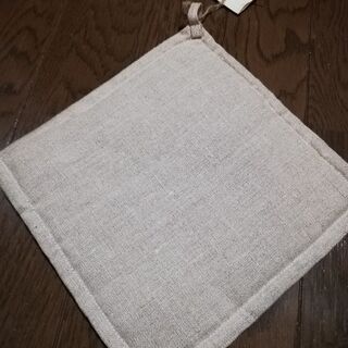 鍋つかみ　麻製　フィンランド製　未使用の画像