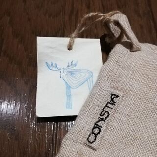 鍋つかみ　麻製　フィンランド製　未使用の画像