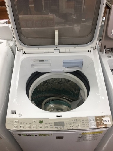 SHARP 縦型洗濯乾燥機入荷 9806