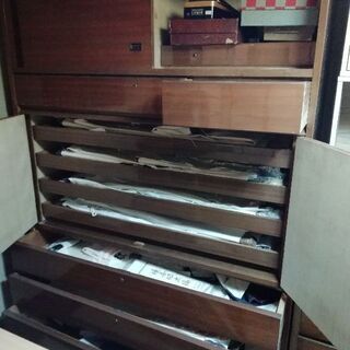 分割可能　タンス2　無料　たんす　箪笥　着物収納の画像