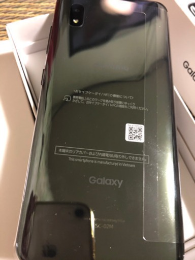 Galaxy A20 SIMフリー （解除手続き済み）ブラック 32 GB docomo
