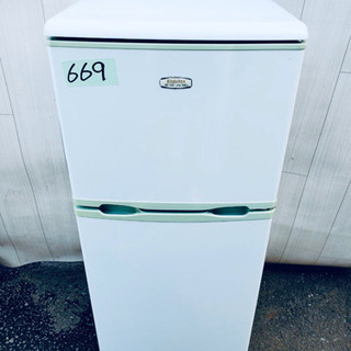 669番 Elabitax✨ 電気冷凍冷蔵庫❄️  ER-131...