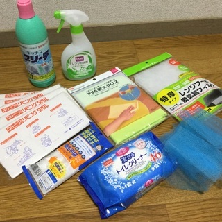 お掃除用品もろもろ