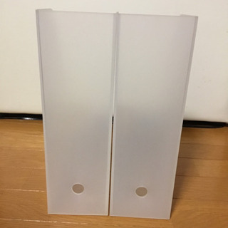 無印良品スタンドファイルボックス2個(値下げ)の画像