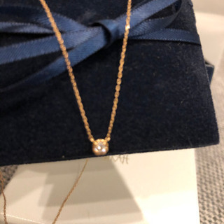 AHKAH   K18ピンクゴールド/ダイヤ ティア ネックレスの画像