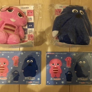 UQ MOBILE ガチャピン ムック ストラップ・マグネット