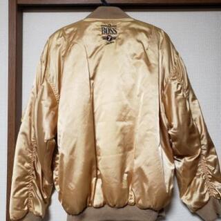 さらに値下げ❗稀少❗BOSSジャン　リバーシブルMA-1タイプの画像