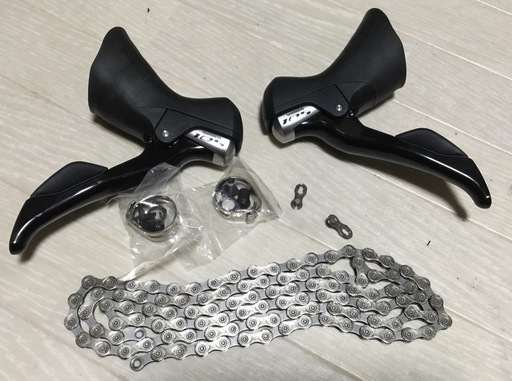 変更可 値下げ♪ 新車外し シマノ SHIMANO 5800 コンポ  11速 セットです。