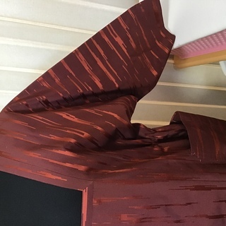 着物リメイク　道行コートのチュニックとスヌードの画像