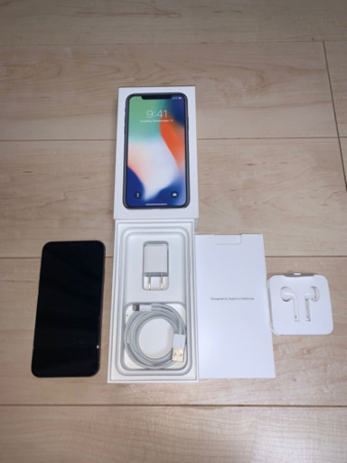 (交渉中)iPhone X, 256Gb, SIMロック解除済