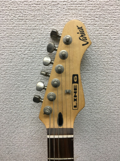 line6 ギター variax  ヒョウ柄ケース付き