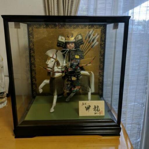 兜に破魔弓に若武者３点セット
