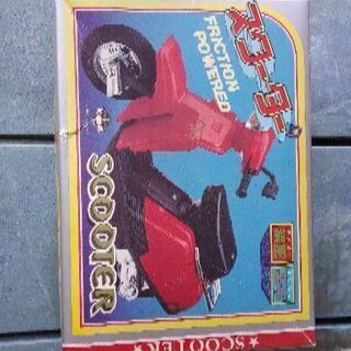 かなり昔のバイクの玩具　日本製品