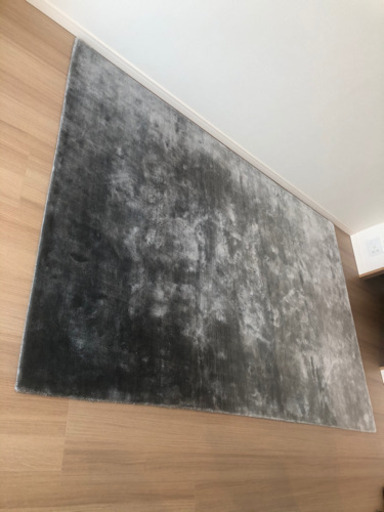 フランフラン　ラグ　エリージャ　グレー　170×260