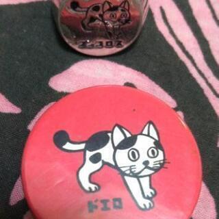 【受渡終了・正規品】CUNEブッコロスシルバーリング&ドエロ缶バッチ