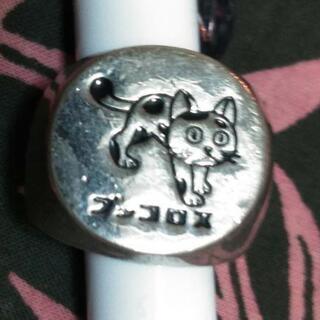 【受渡終了・正規品】CUNEブッコロスシルバーリング&ドエロ缶バッチの画像