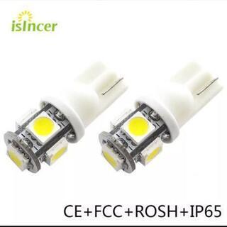 LED T10ウェッジ ホワイト  6個入り