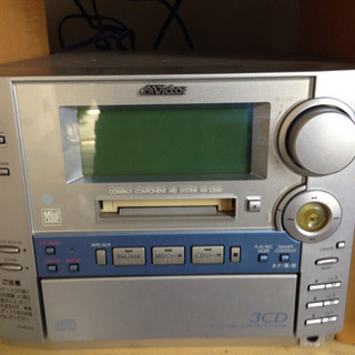 ジャンク品コンポ二台の画像