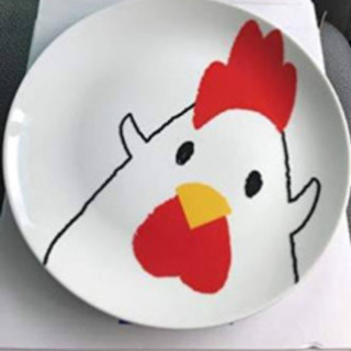 からあげくん　お皿（新品未使用）ローソン景品