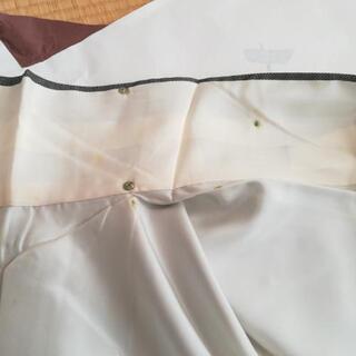 紬グレー着物の画像