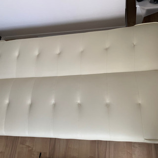 ほぼ新品‼︎３人掛けソファーベッドの画像