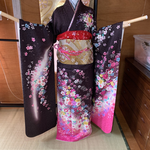 振袖　長襦袢　袋帯　フルセット　大きいサイズ