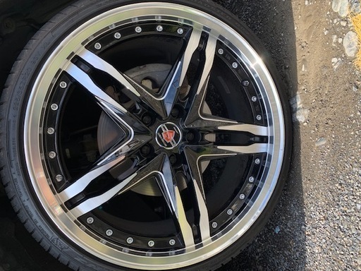 リア 245/35/20　フロント 225/35/20　タイヤホイールセット