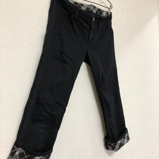 【最終値下:美品バーバリーパンツ】バーバリーブルーレーベルのパンツ36サイズの画像