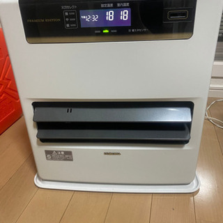 石油ファンヒーター ポリタンク、電動ポンプ付きの画像