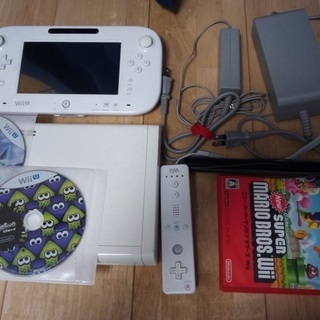 【取引中】WiiU(白 32GB) + ソフト