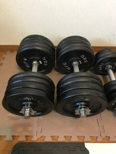 ダンベル　ベンチ台セット