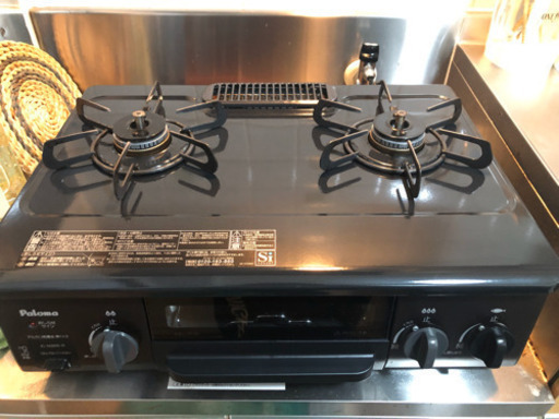 パルマ ガスコンロ 右強火 プロパンガス専用 美品