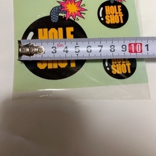 クシタニ ホールショットステッカー 2枚セット！の画像