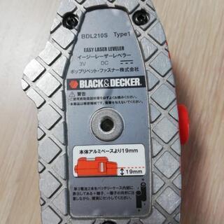 ブラック＆デッカー イージーレーザーレベラー BDL210Sの画像
