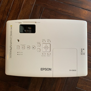 【終了】EPSON プロジェクター EH-DM30 DVDプレーヤー付きの画像