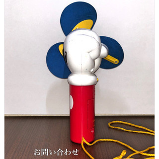 ハンディ扇風機（ミッキースパークリングファン）の画像