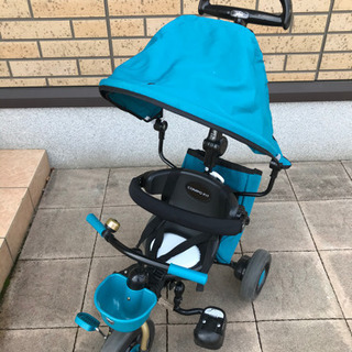 アイデス 三輪車 コンポフィット2 ターコイズブルー
