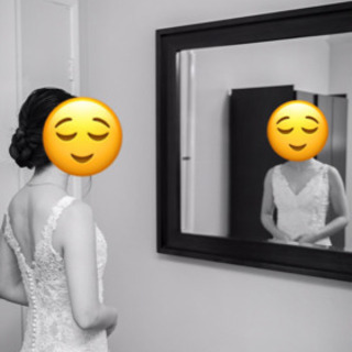 カリフォルニア仕入れ　ウェディングドレスの画像