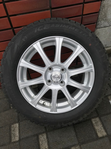 1ヶ月のみ使用 175/65R15 スタッドレス タイヤホイール4本セット