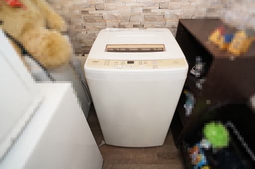 取りに来てくれる方　中古アクア5.0Kg　2016年製