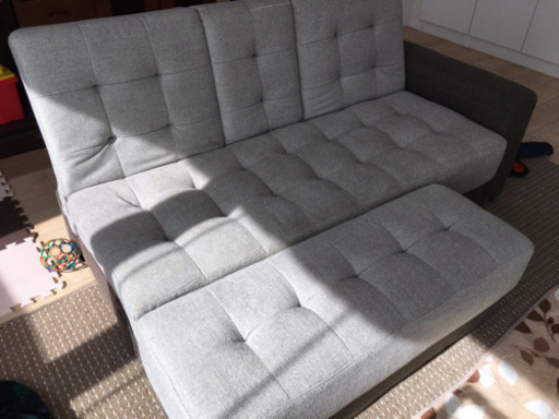 多機能ソファベッド オットマン付き