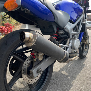 VTR250 タコメーター付きモデル　社外マフラーの画像