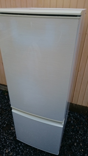 只今商談中！！シャープ（SHARP ）SJ-17W-W　2ドア冷凍冷蔵庫　167L つけかえどっちもドア 2012年製