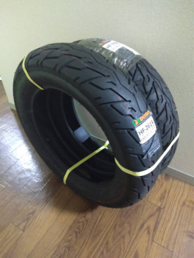 バイクタイヤ　チューブ付き　新品未使用