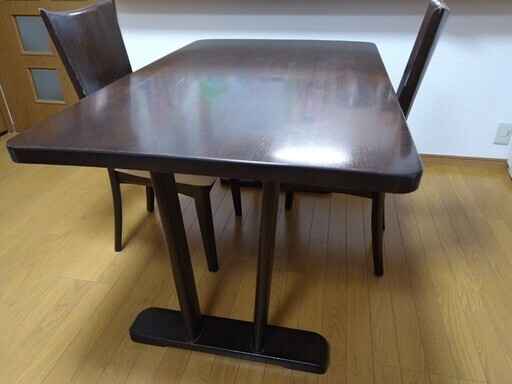【値下げ】大塚家具　4人用ダイニングテーブル